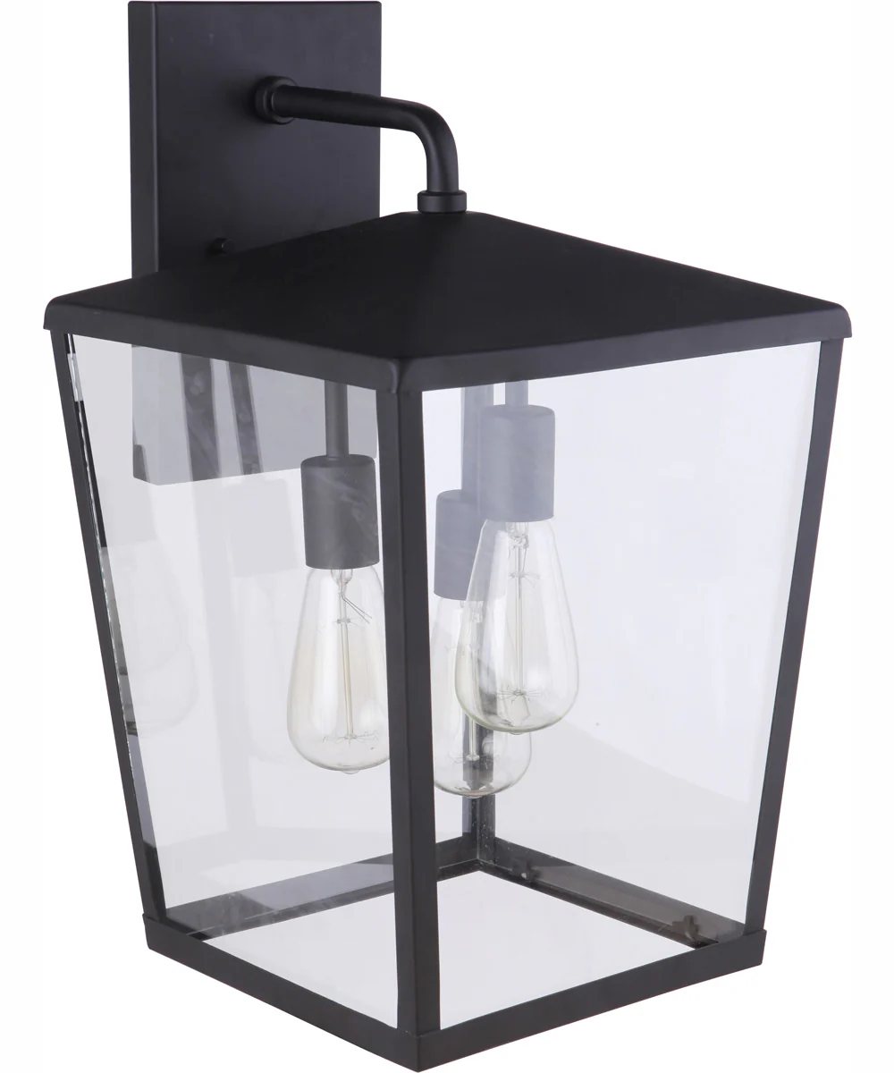 Olsen 3-Light Outdoor Wall Lantern Midnight - Image 6