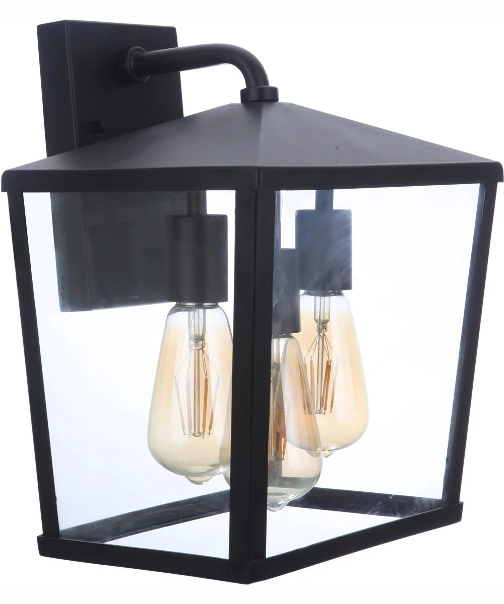 Olsen 3-Light Outdoor Wall Lantern Midnight - Image 6