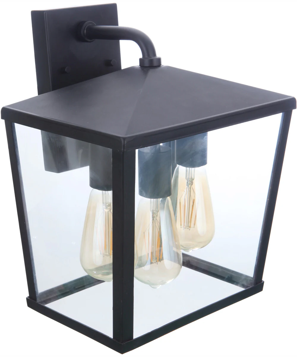 Olsen 3-Light Outdoor Wall Lantern Midnight - Image 8