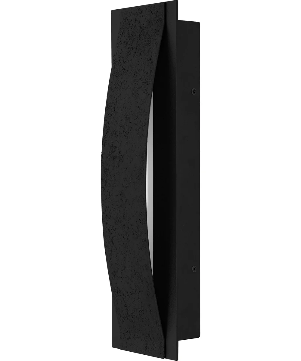 Onyx Medium Outdoor Wall Light Earth Black - Image 2