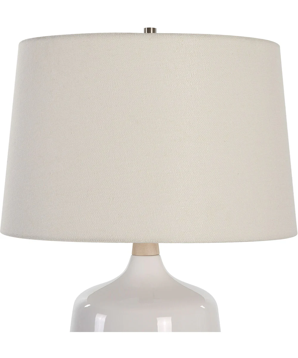 Opal Gloss White Table Lamp - Image 5