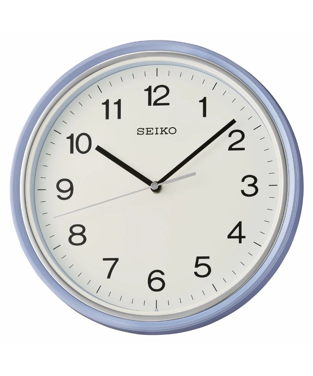 OPEN BOX Wall Clock Oita Blue Glass Cover
