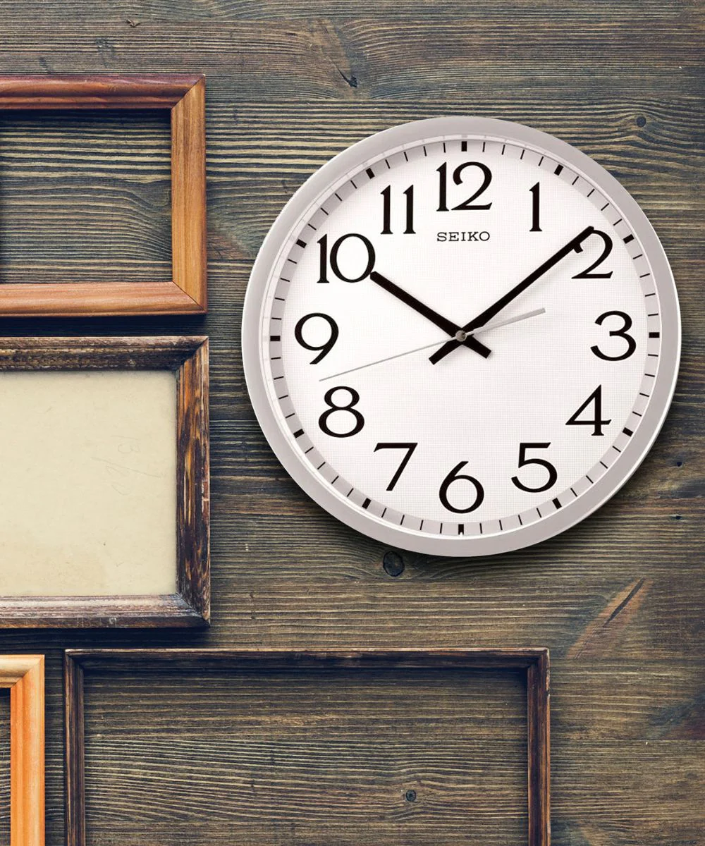 OPEN BOX Wall Clock with Quiet Sweep - Image 2