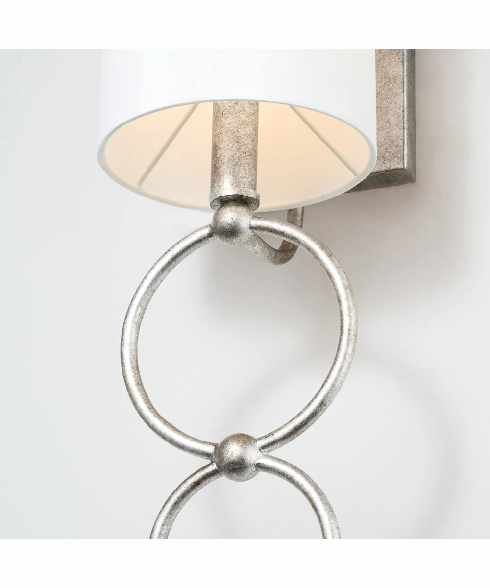 Oran 1-Light Sconce Antique Silver - Image 2