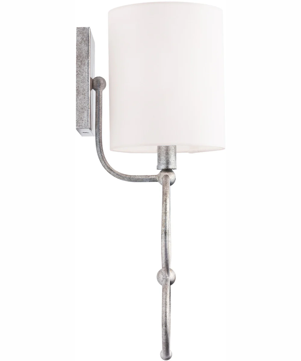Oran 1-Light Sconce Antique Silver - Image 4