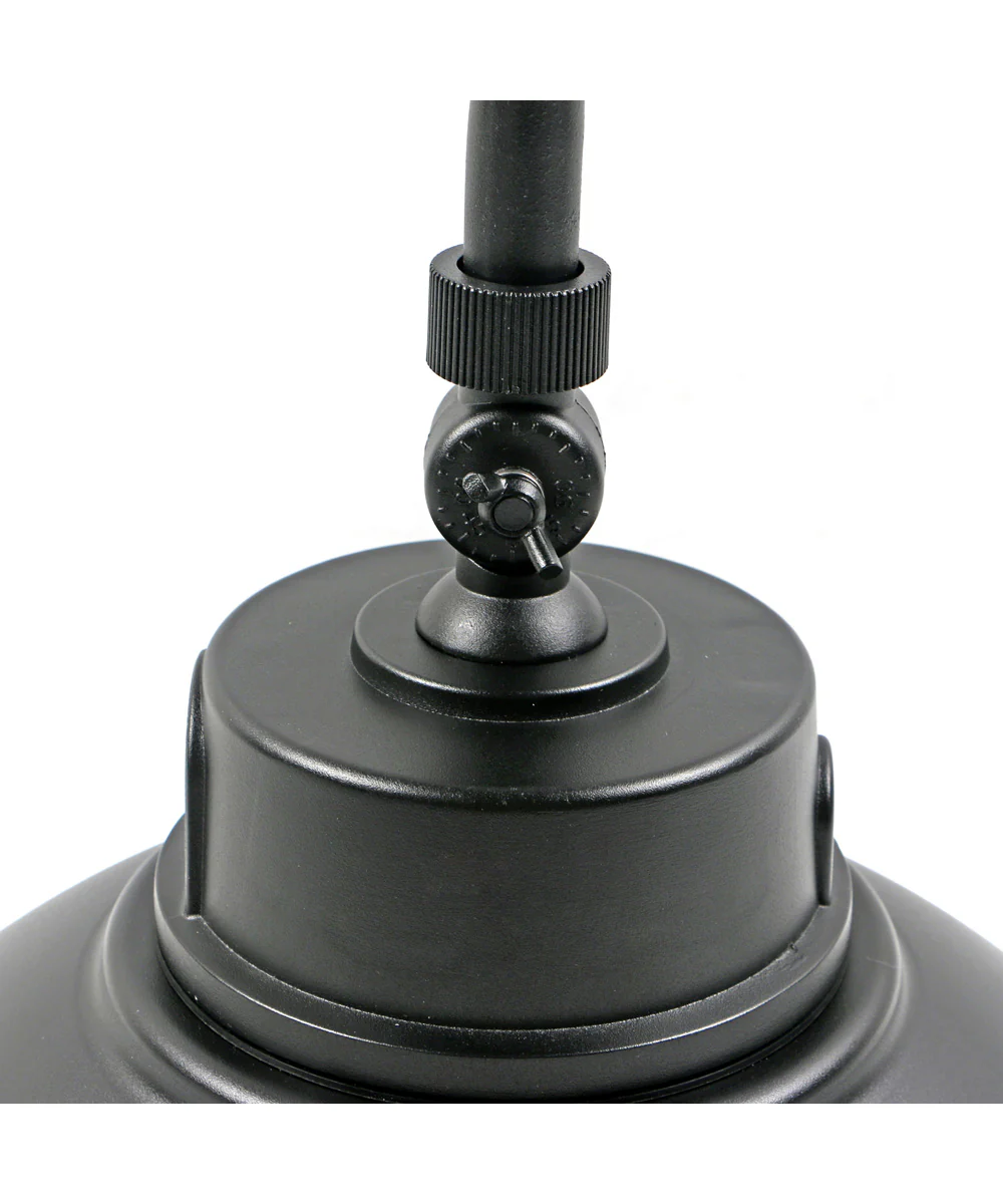Outdoor Barn Gooseneck Wall Light Black Finish, 15"h - Image 6