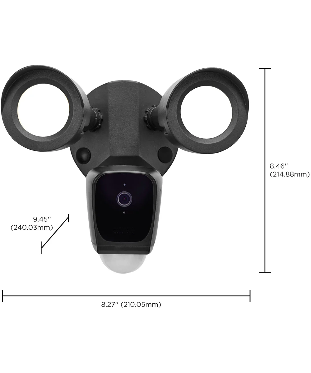Starfish - 20 Watt Bullet SMART Security Light w/Camera - Black Finish - Image 7