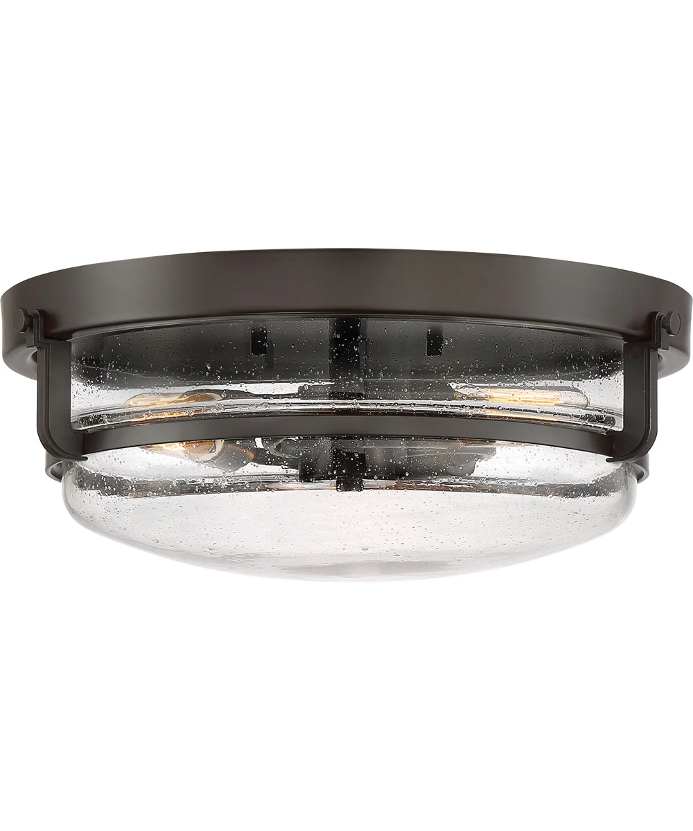Outpost 3-light Flush Mount Palladian Bronze - Image 2
