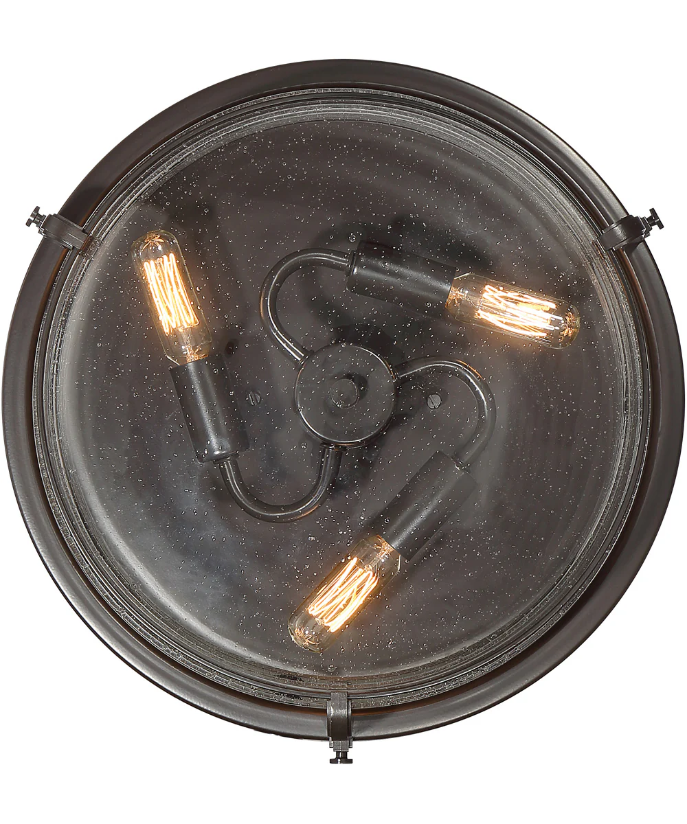 Outpost 3-light Flush Mount Palladian Bronze - Image 6