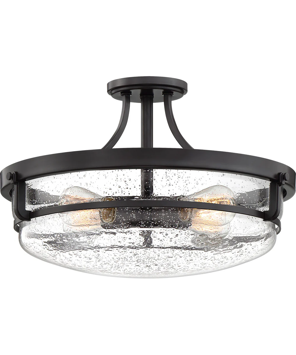 Outpost 4-light Semi Flush Mount Palladian Bronze