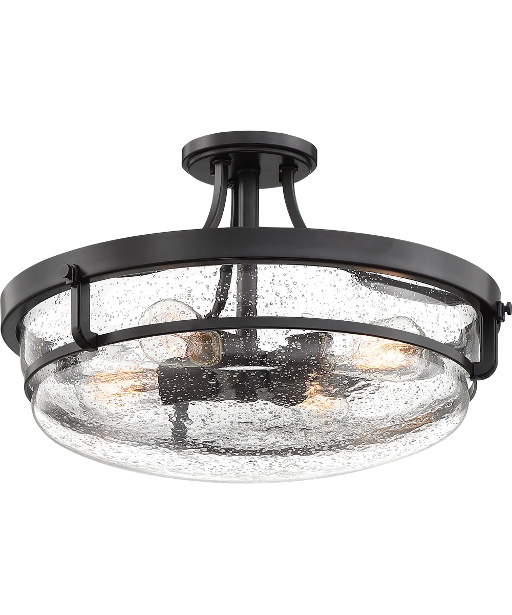 Outpost 4-light Semi Flush Mount Palladian Bronze - Image 5