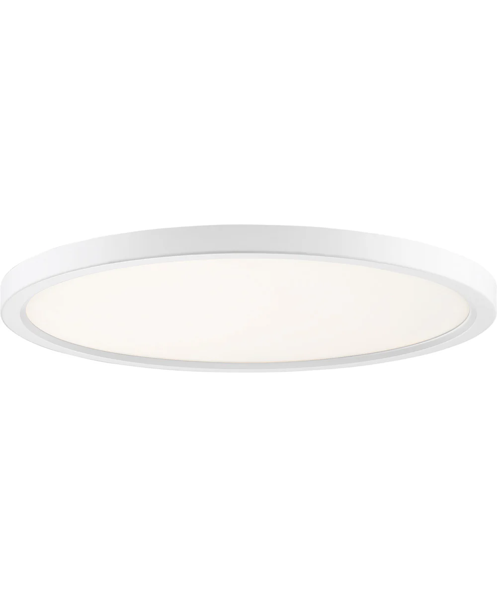 Outskirts Flush Mount White Lustre
