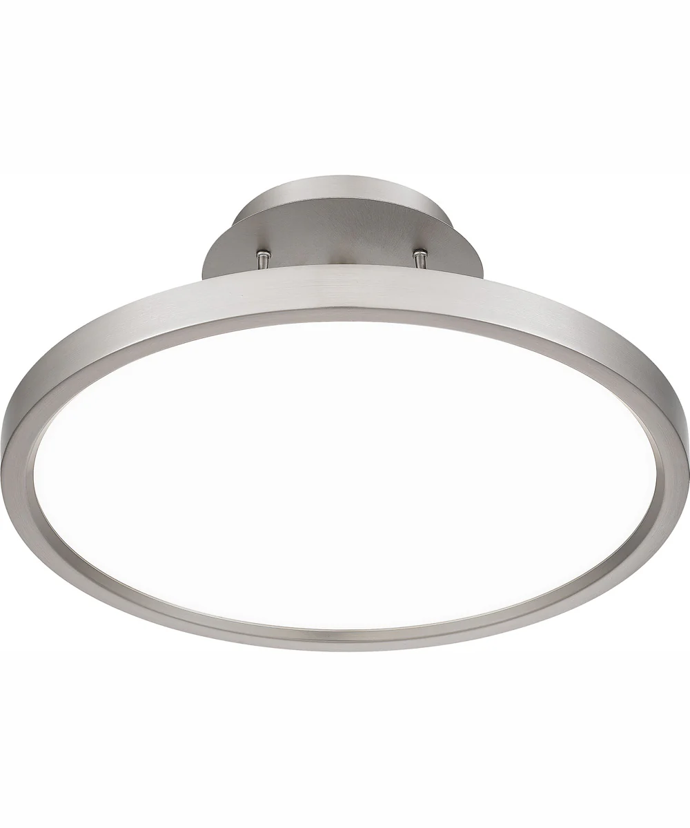 Outskirts Medium Semi Flush Mount Brushed Nickel - Image 5