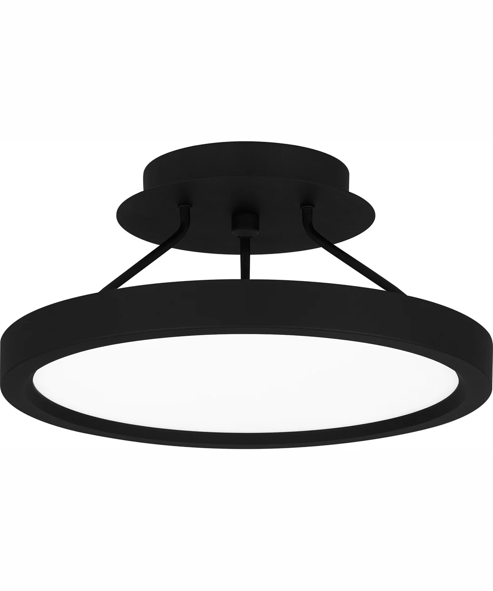 Outskirts Small Semi Flush Mount Earth Black - Image 2