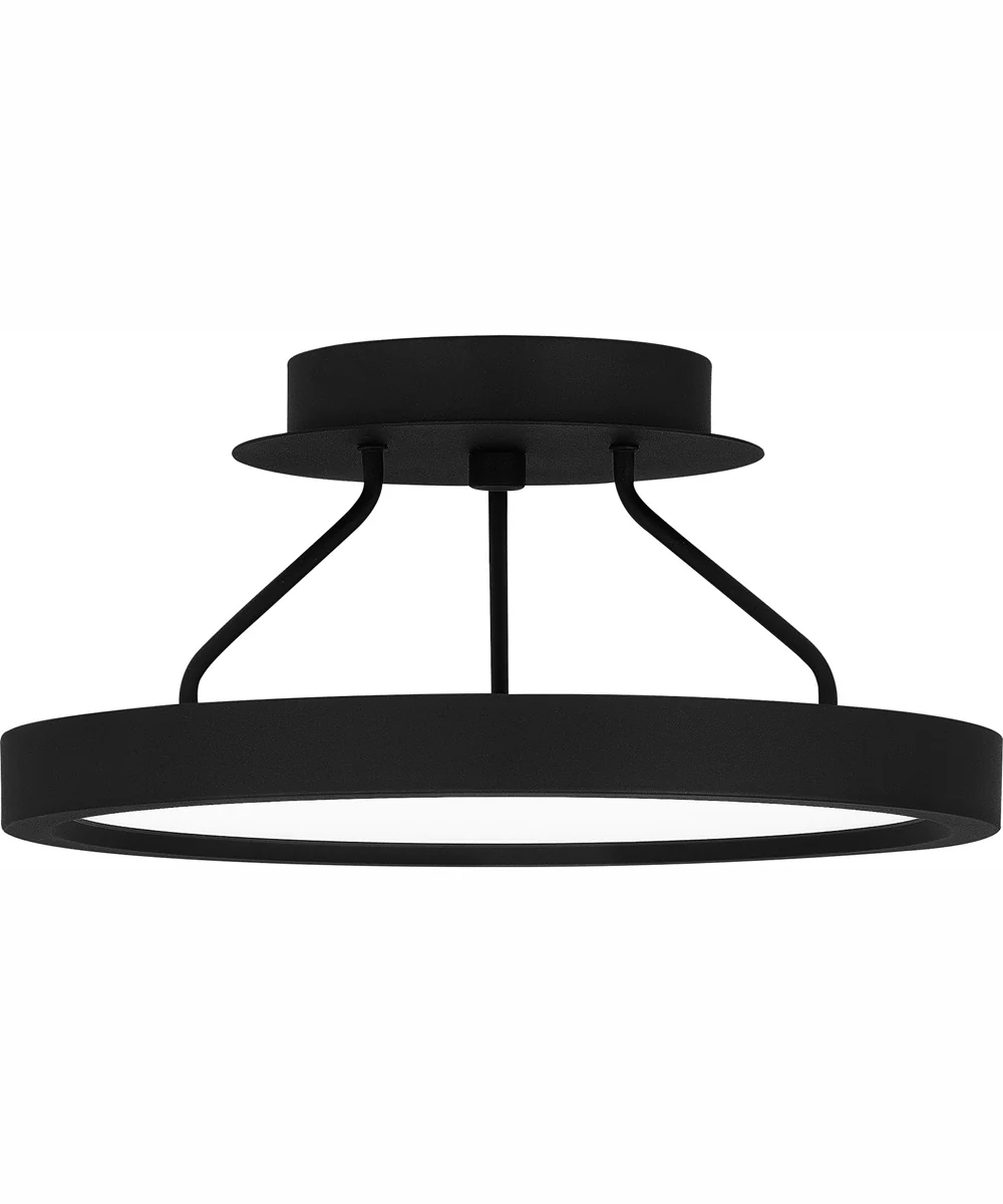 Outskirts Small Semi Flush Mount Earth Black - Image 4