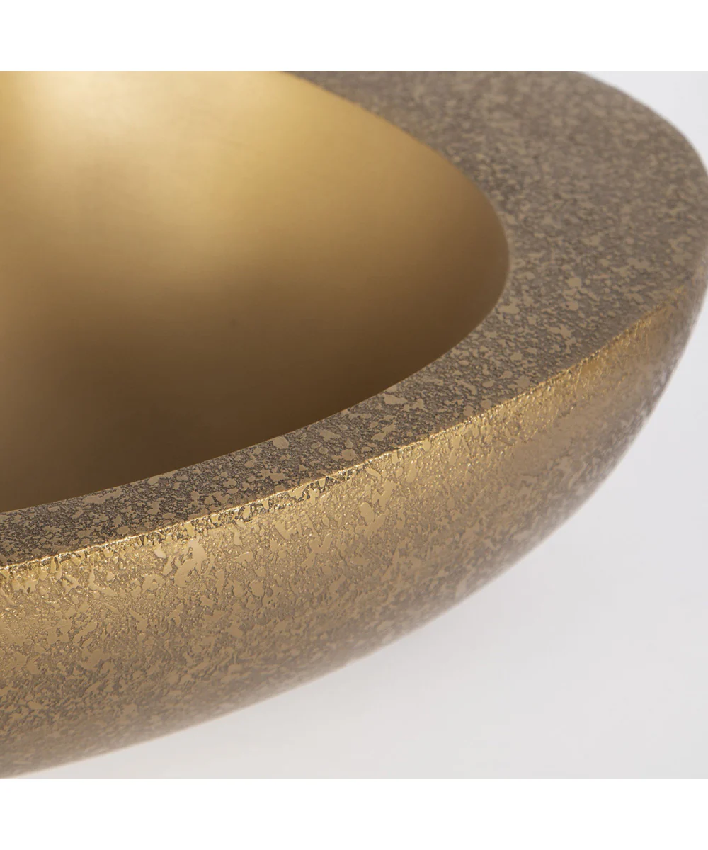 Ovate Brass Bowls, Set Of 2 - Image 5