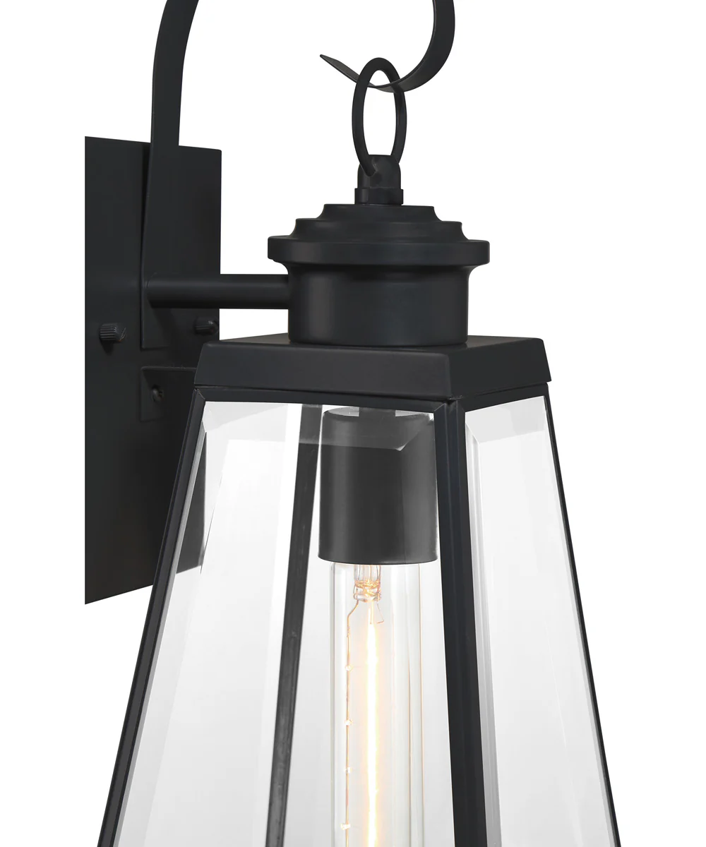 Paxton Medium 1-light Outdoor Wall Light Matte Black - Image 6