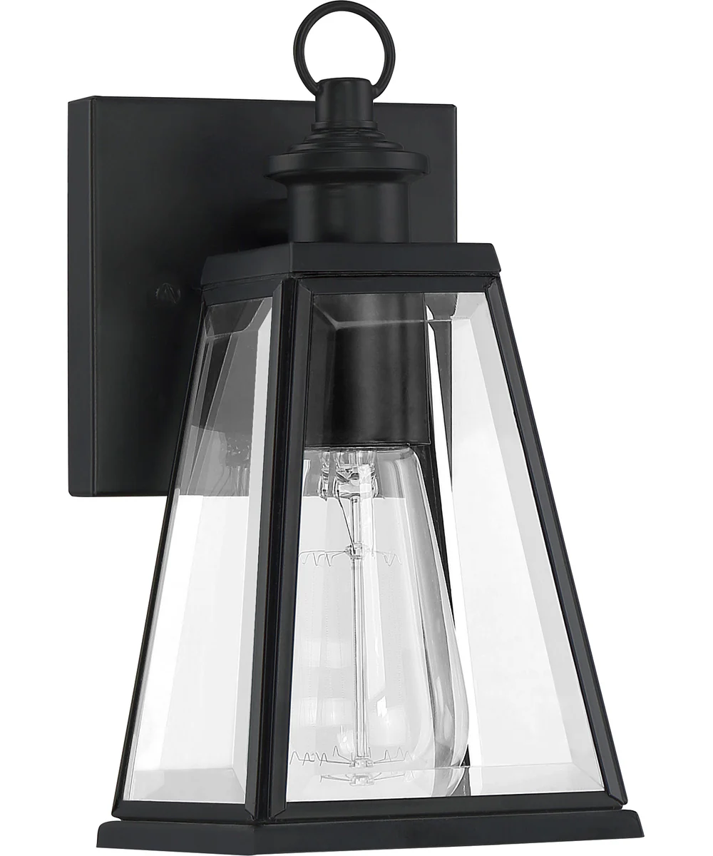 Paxton Small 1-light Outdoor Wall Light Matte Black - Image 3