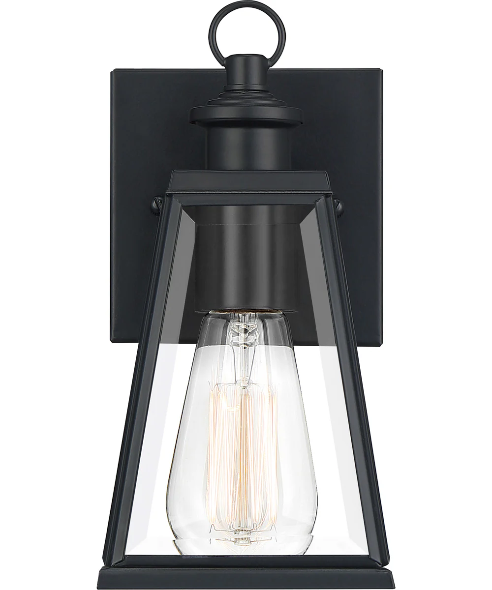 Paxton Small 1-light Outdoor Wall Light Matte Black - Image 4
