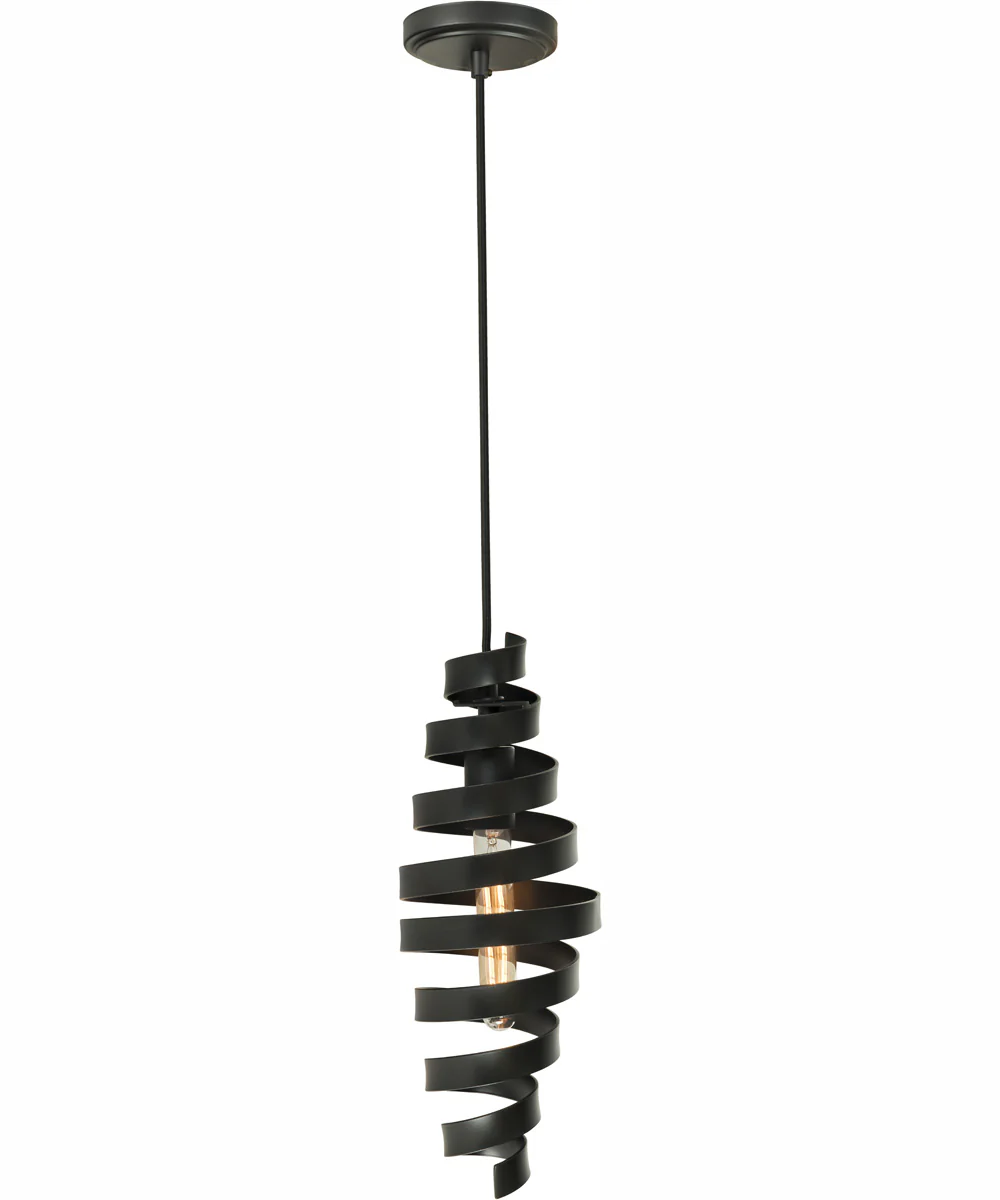 Pendant 1-Light Mini Pendant Matte Black - Image 2