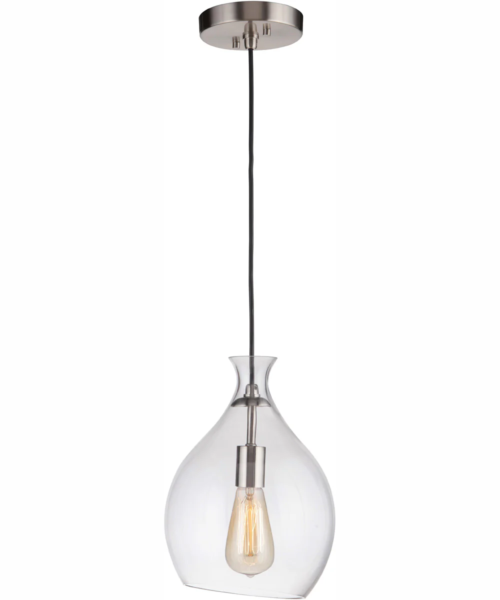 Pendant 1-Light Pendant Brushed Polished Nickel - Image 2