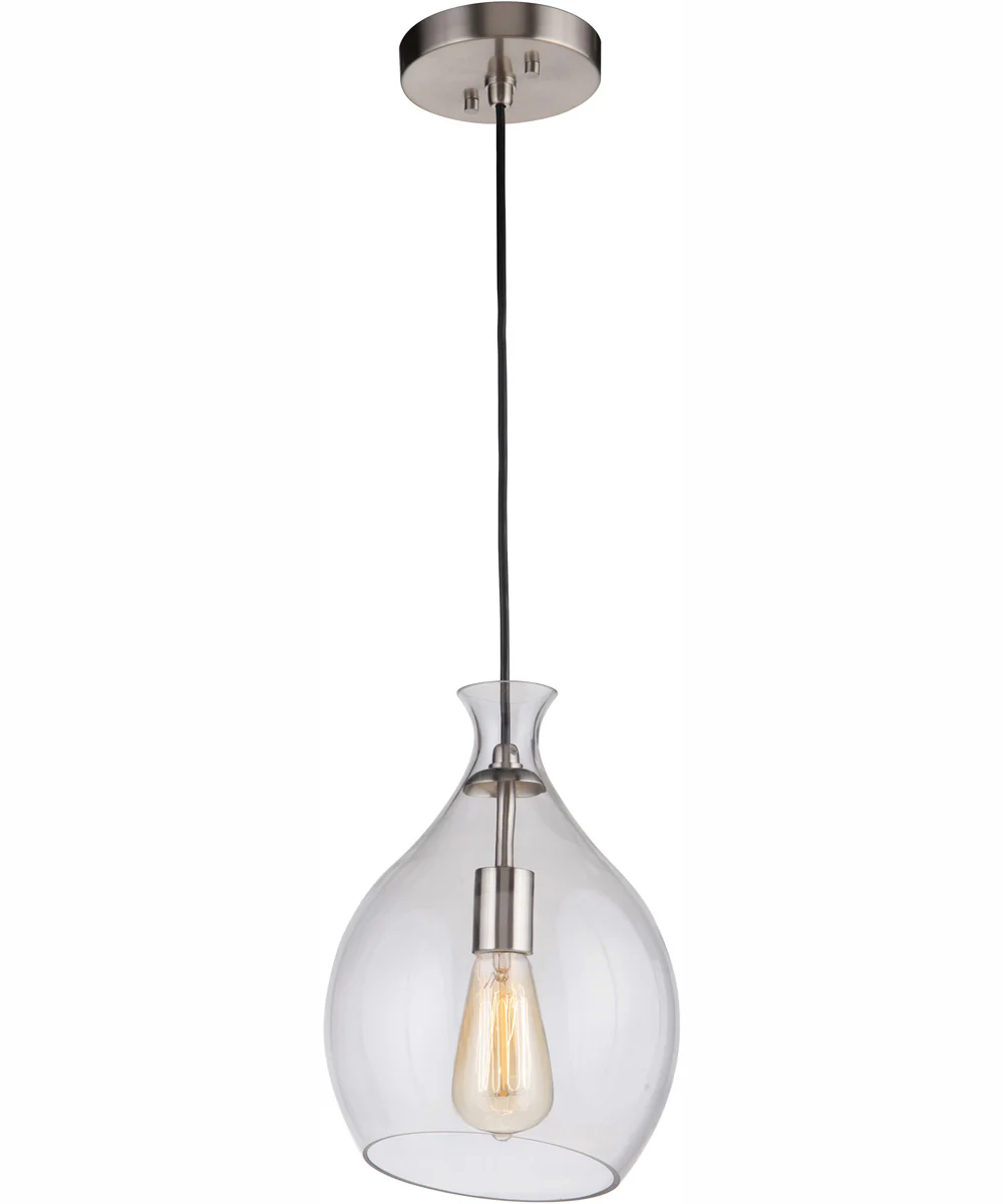 Pendant 1-Light Pendant Brushed Polished Nickel - Image 3