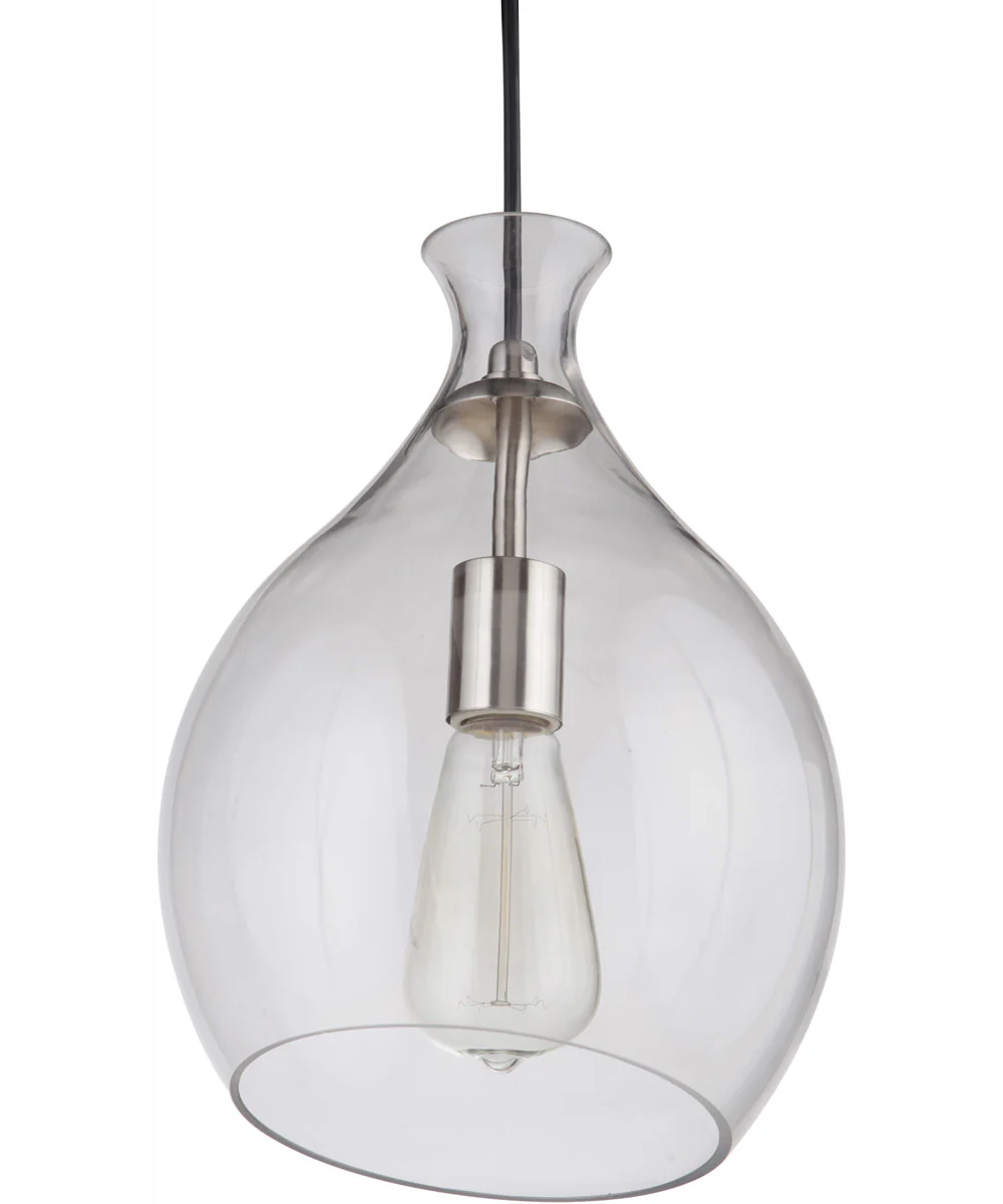 Pendant 1-Light Pendant Brushed Polished Nickel - Image 5