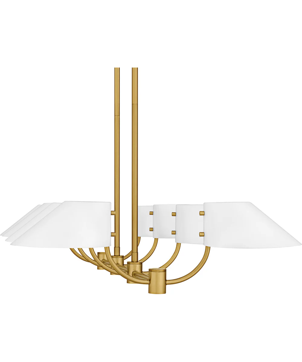Penley Medium 8-light Island Light Brushed Gold - Image 6