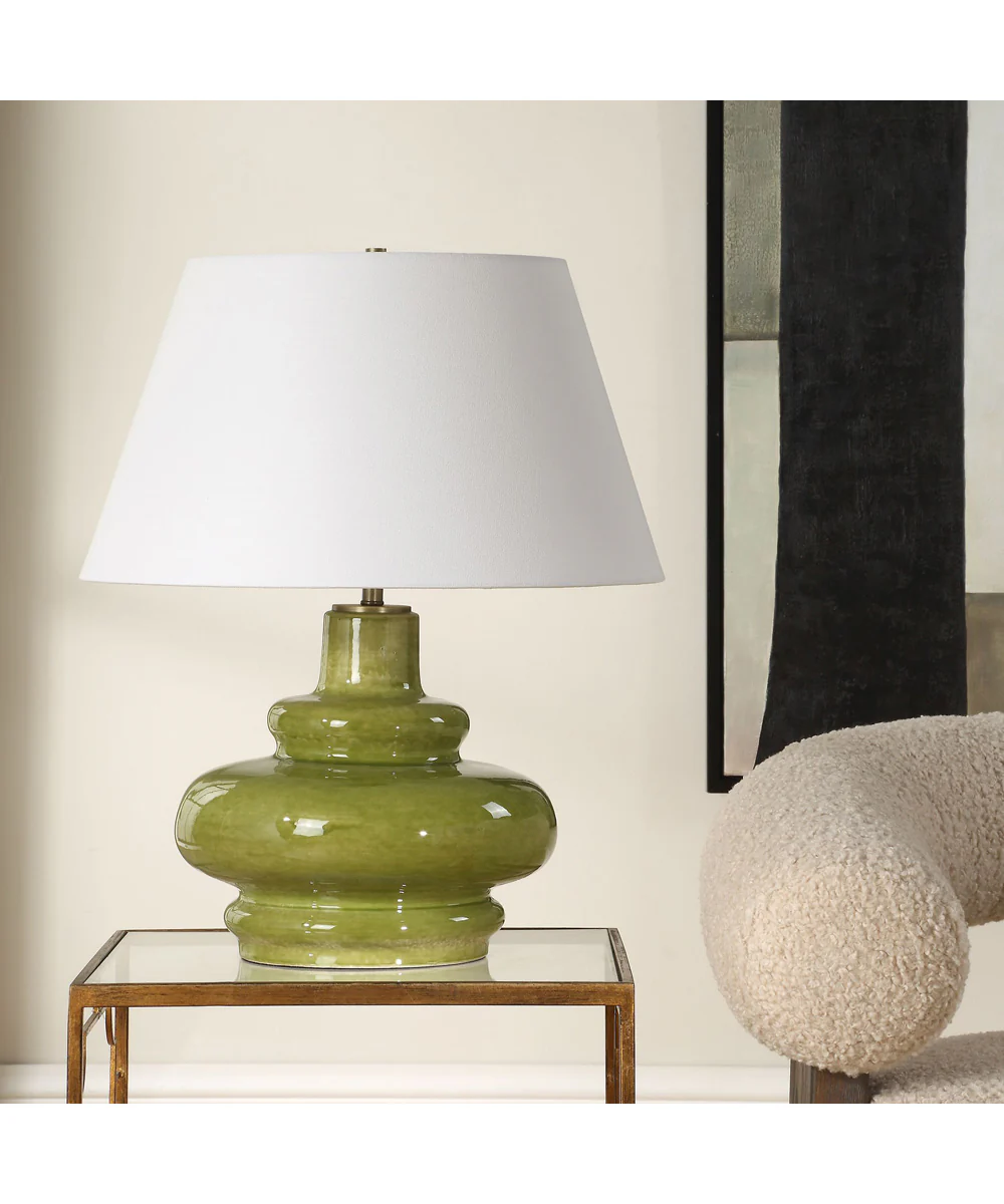 Penny Moss Green Table Lamp - Image 3