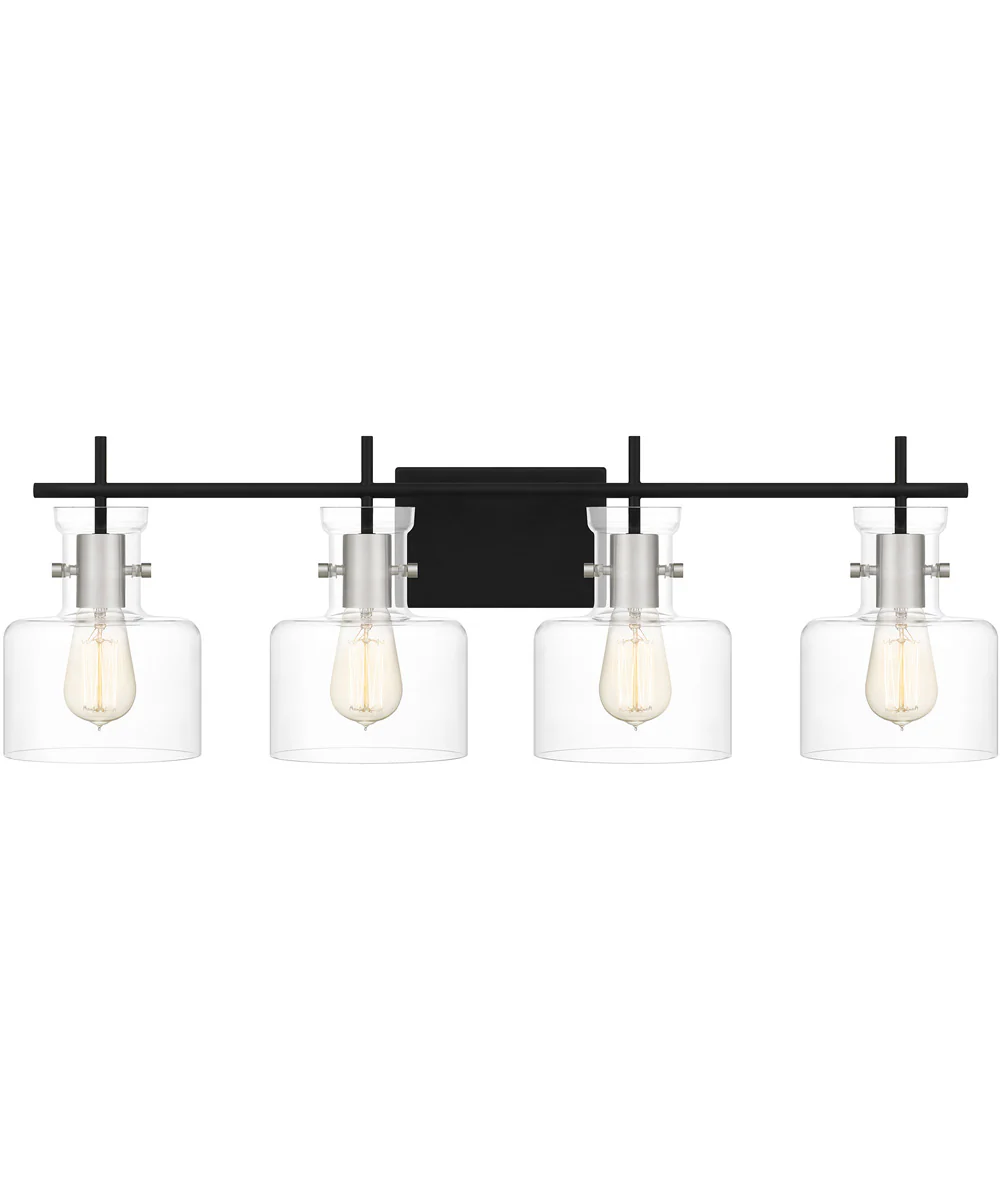 Pensbury Extra Large 4-light Bath Light Matte Black