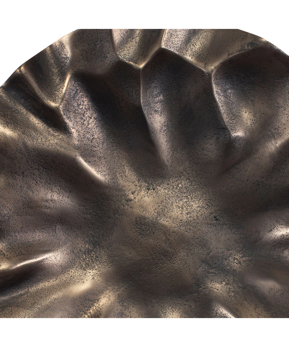 Peonia Outdoor Bronze Wall Art Set of 3 - Image 3