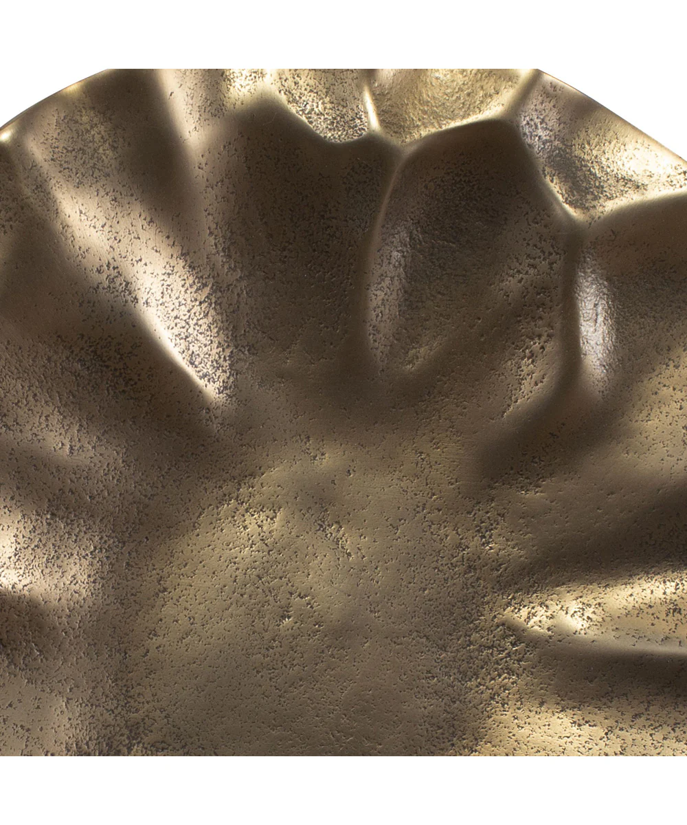 Peonia Outdoor Gold Wall Art Set of 3 - Image 3
