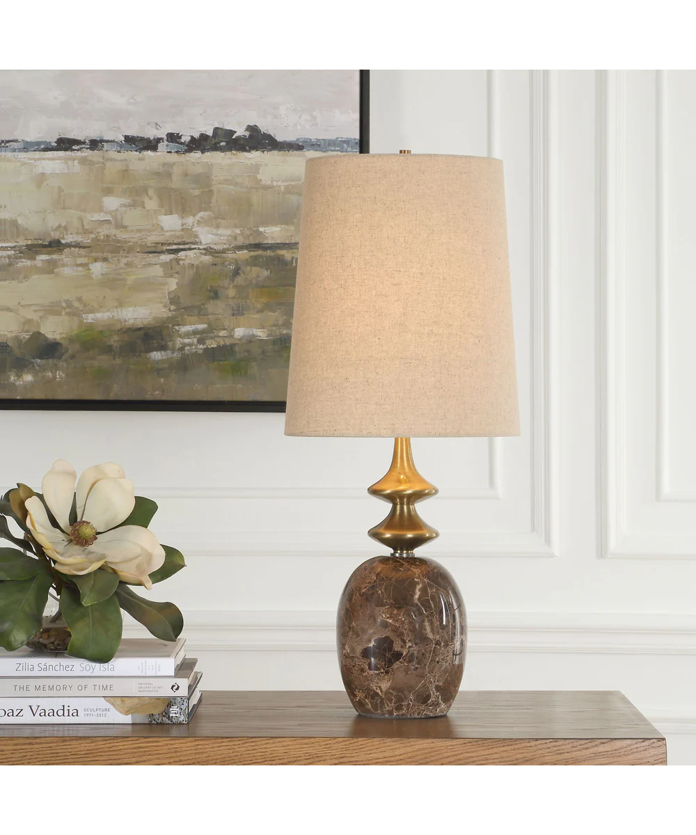 Percy Brown Marble Buffet Lamp - Image 2