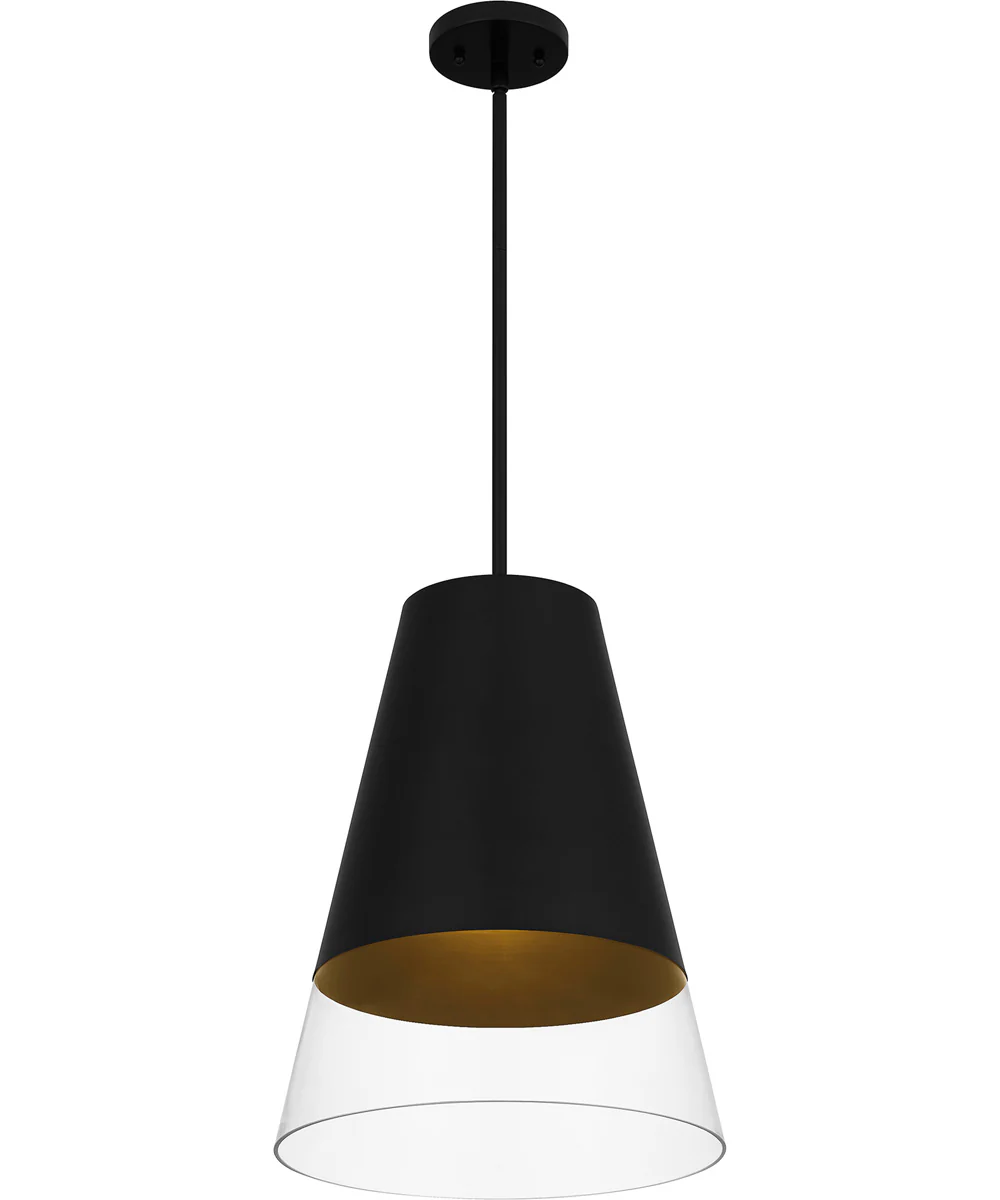 Peregrine 1-light Mini Pendant Brushed Black - Image 4