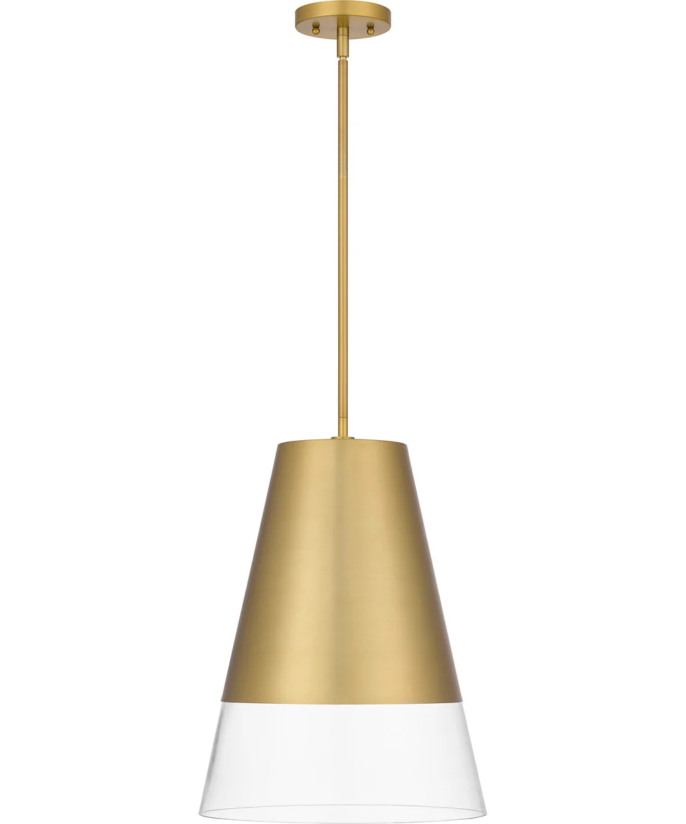 Peregrine 1-light Mini Pendant Brushed Gold - Image 3