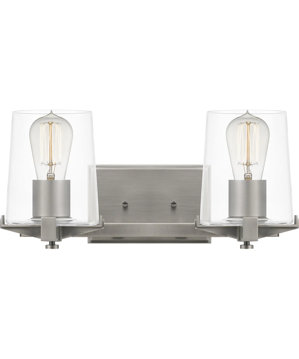 Perry Medium 2-light Bath Light Antique Nickel - Image 2