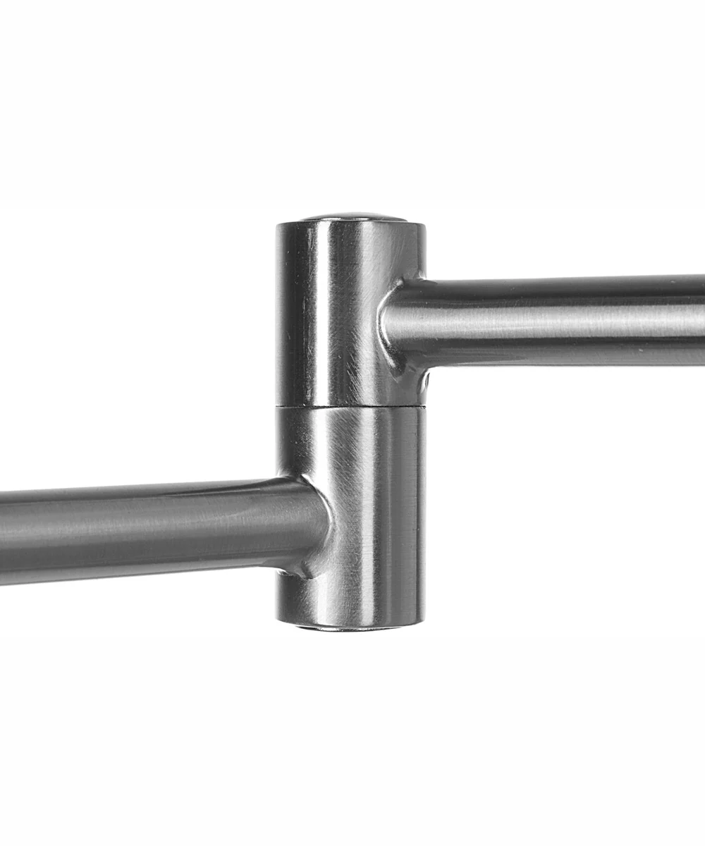 Pharma Collection 1-Light Led Floor Lamp Brushed Nickel - Image 5