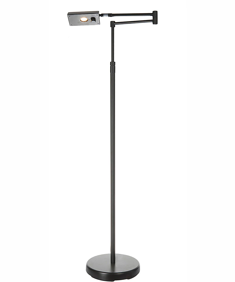 Pharma Collection 1-Light Led Floor Lamp Dark Bronze - Image 2