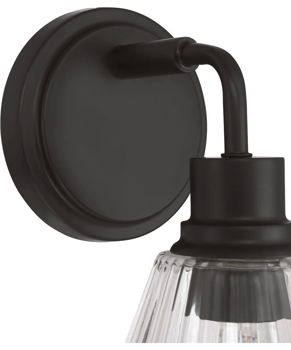 Pleated 1-Light Lighting Flat Black - Image 7