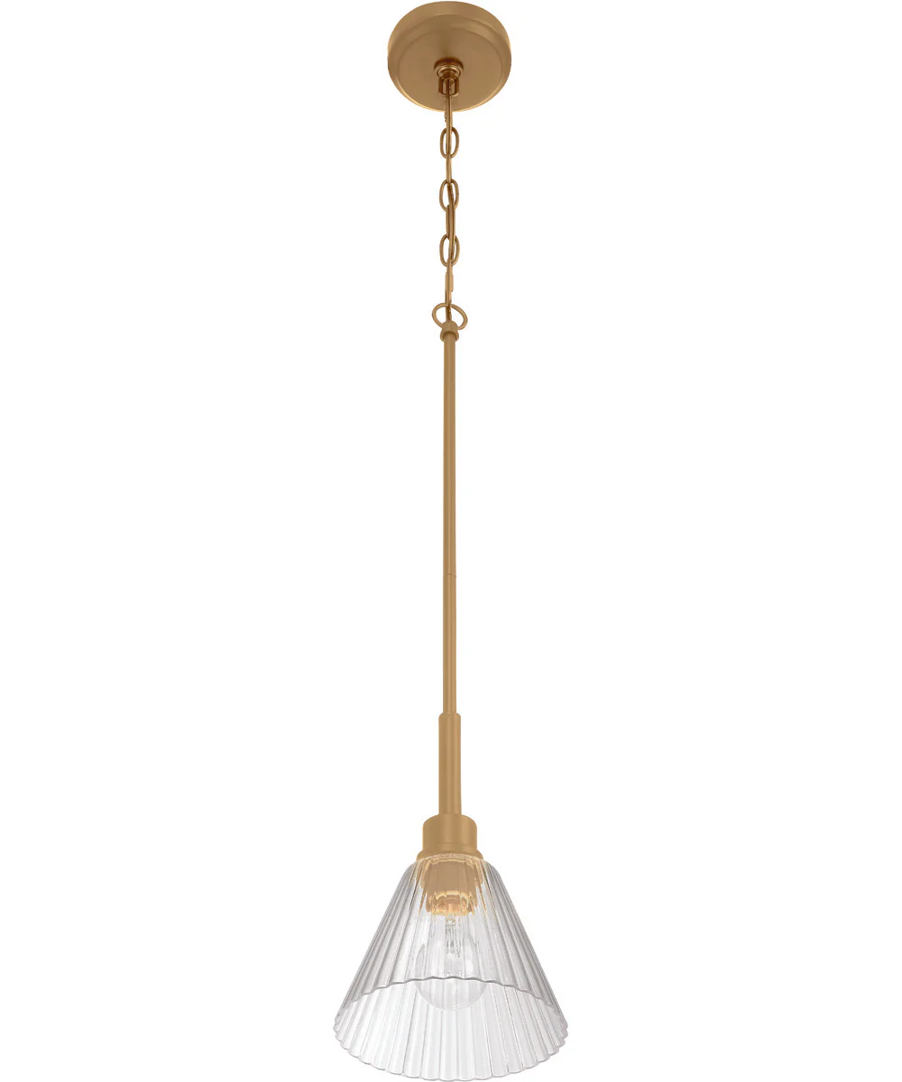 Pleated 1-Light Lighting Premium Bronze - Image 4