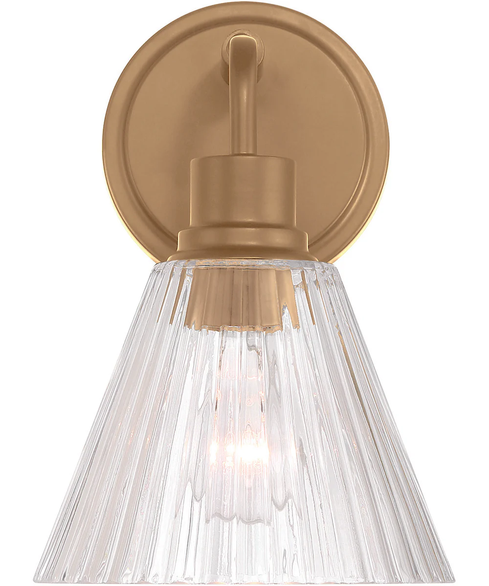 Pleated 1-Light Lighting Premium Bronze - Image 3