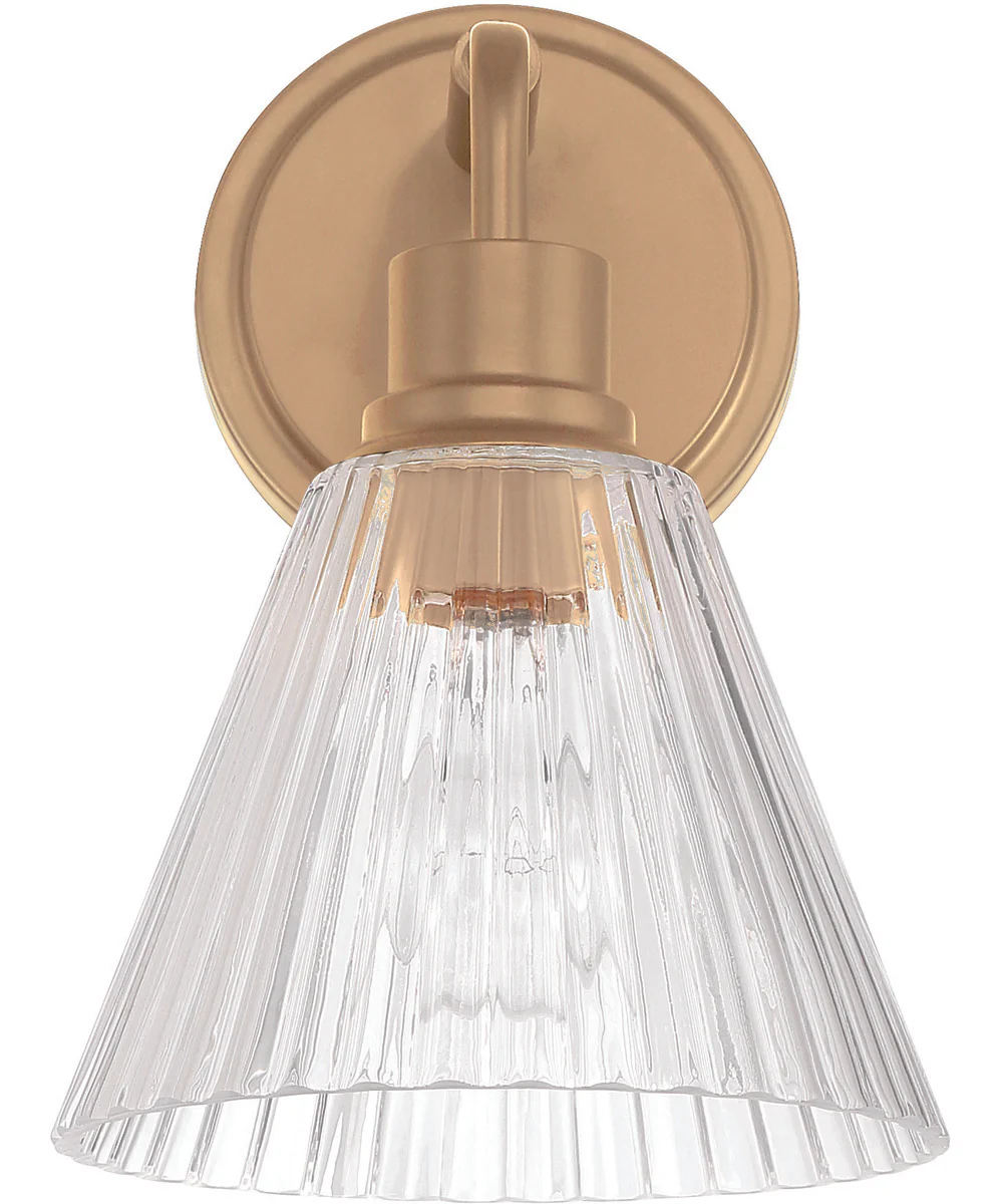 Pleated 1-Light Lighting Premium Bronze - Image 4