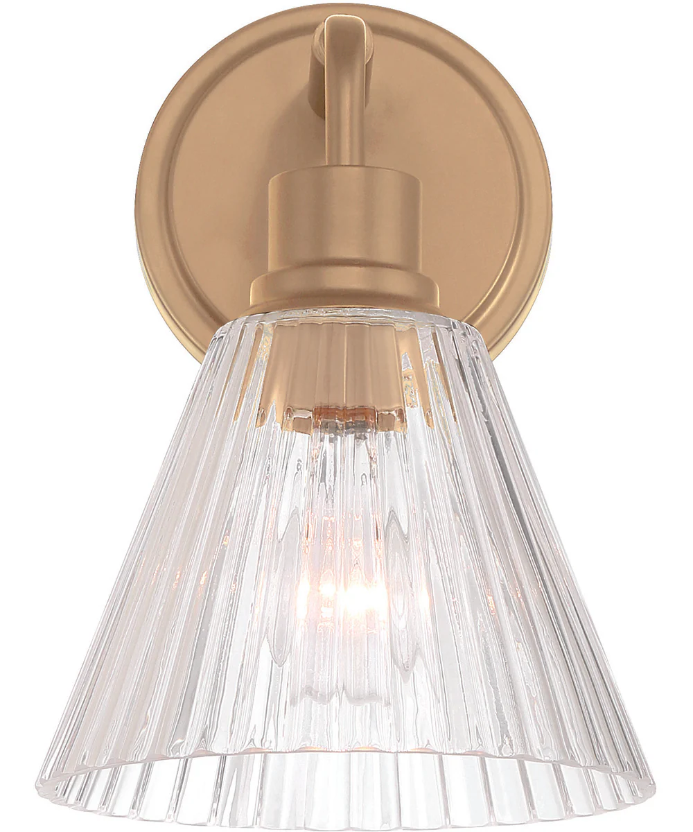Pleated 1-Light Lighting Premium Bronze - Image 5