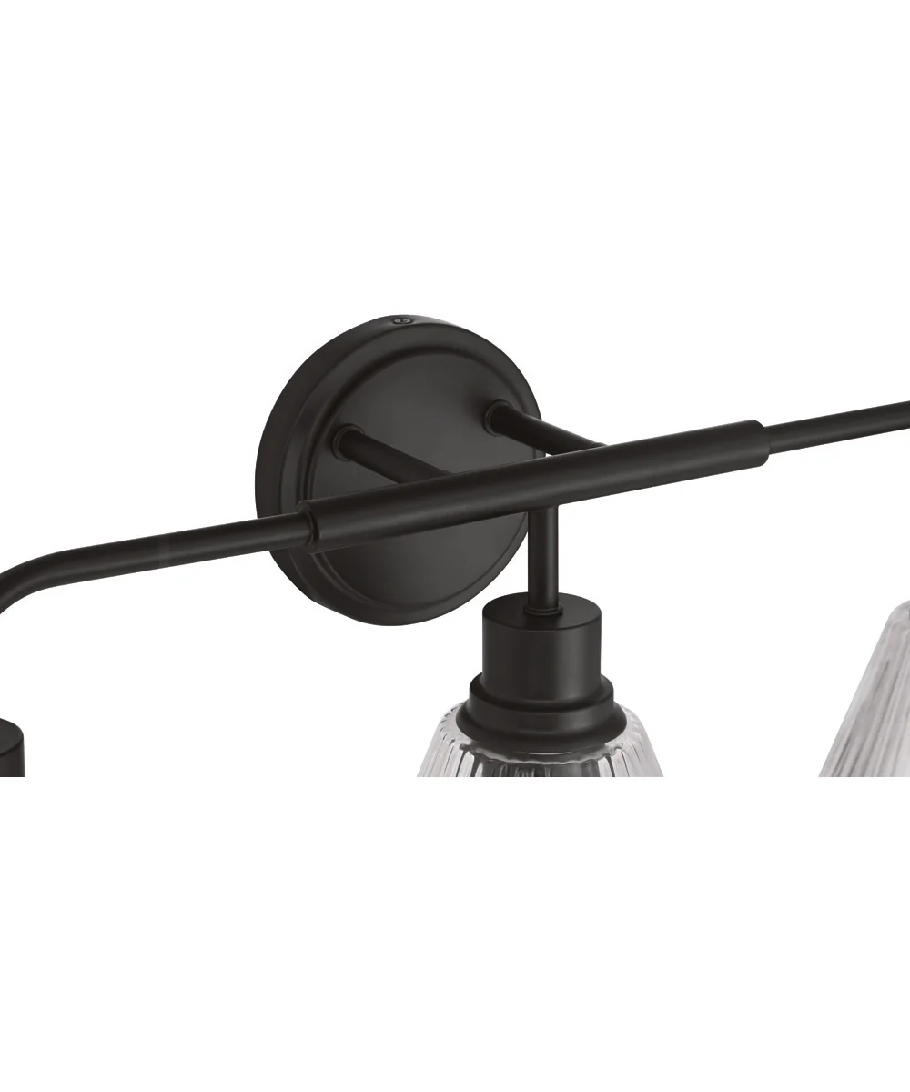 Pleated 3-Light Lighting Flat Black - Image 7