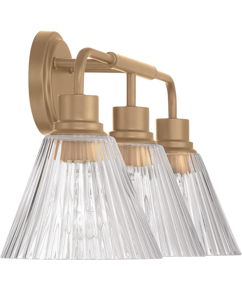 Pleated 3-Light Lighting Premium Bronze - Image 6