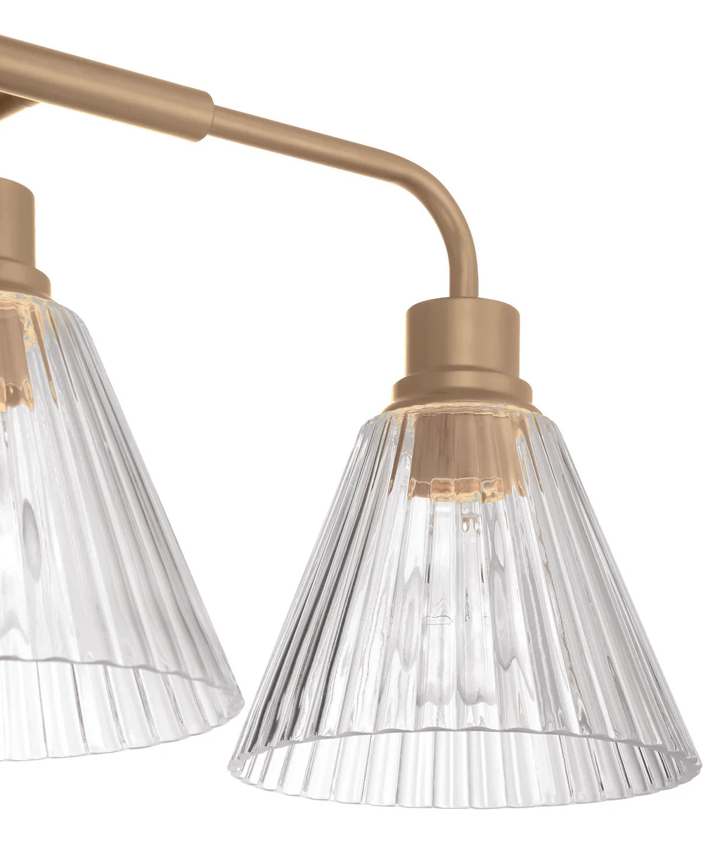 Pleated 3-Light Lighting Premium Bronze - Image 8