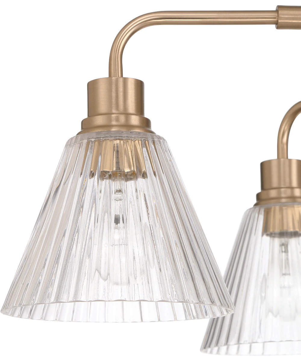 Pleated 6-Light Lighting Premium Bronze - Image 7