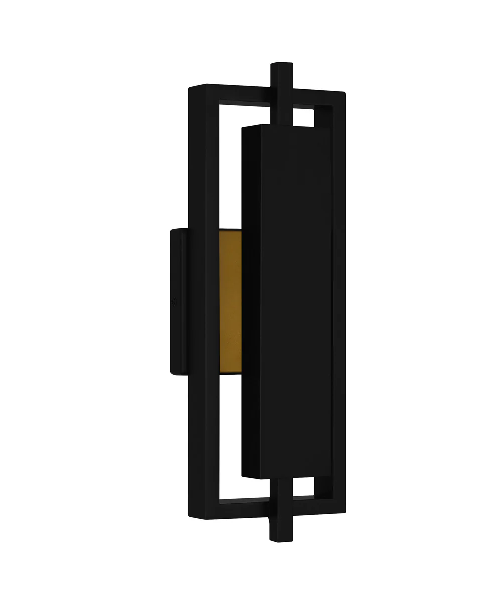 Pointsett Medium Outdoor Wall Light  Coastal Armour Aluminum Matte Black - Image 4