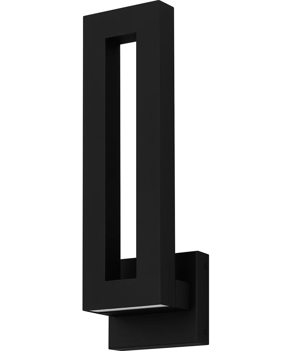 Pompeii Medium Outdoor Wall Light  Coastal Armour Aluminum Earth Black - Image 2