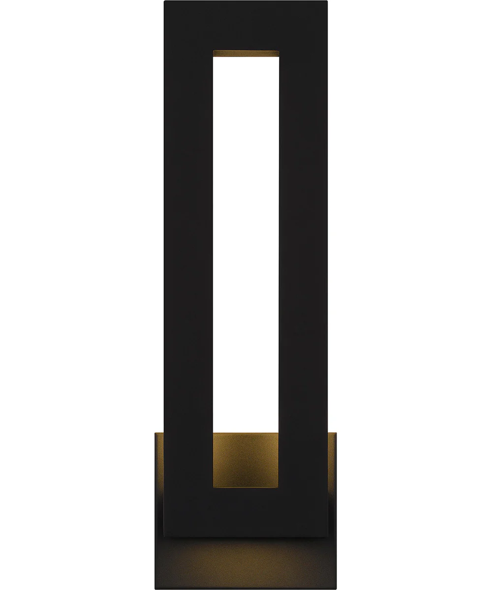 Pompeii Medium Outdoor Wall Light  Coastal Armour Aluminum Earth Black - Image 3